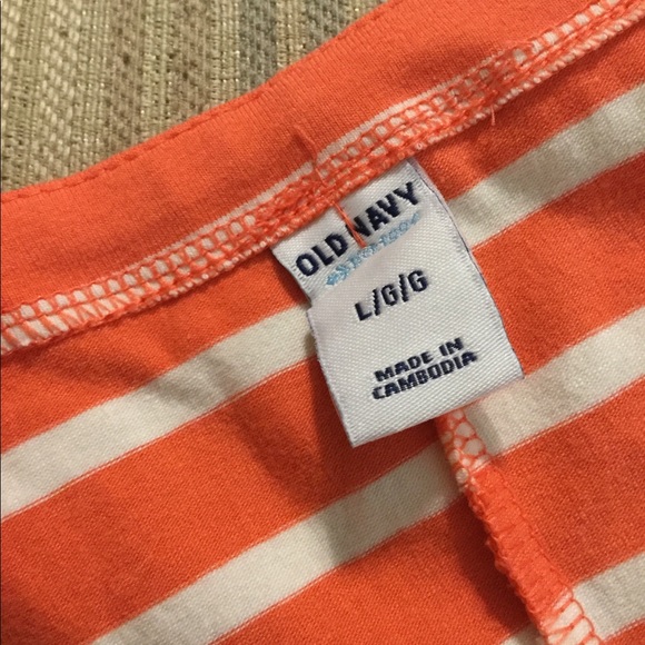 Pink stripe old navy dress with tags - Picture 3 of 4
